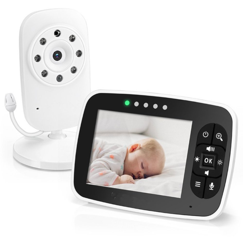 3.5 LCD Screen, ECO Mode,Wireless Baby Monitor